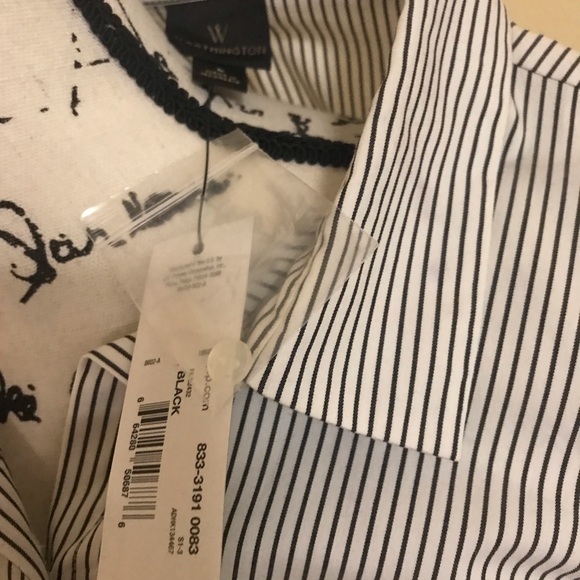 😇Women’s Worthington Cold Shoulder Blouse - Picture 3 of 3